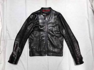 グッチ ライダースジャケット サイズ直し 230223K