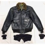 ザリアルマッコイズ G-1 袖裾リブ交換 230327K