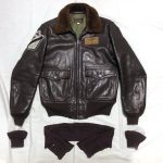 リアルマッコイズ G-1フライトジャケット 袖・裾リブ交換 & オイルメンテナンス 230419K