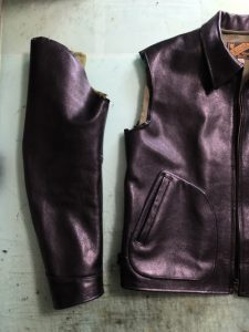 Y2 LEATHER サイズ直し 230127Y