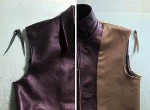 Y2 LEATHER サイズ直し 230127Y