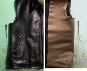 Y2 LEATHER サイズ直し 230127Y