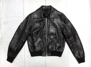 クラフトレザー　リサイズ　襟リフォーム　230510S