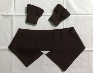 アヴィレックス ムートンジャケット 袖・裾リブ交換・オイルメンテナンス 230513K