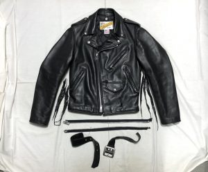 ショット 618サイズ直し・アジャスターベルト取外し・ファスナー交換 230621N