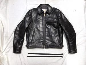 エアロレザー ハイウェイマン ファスナー交換 230628H