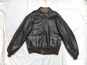 バズリクソンズ A-2 袖・裾リブ交換 230702I