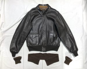 バズリクソンズ A-2 袖・裾リブ交換 230702I